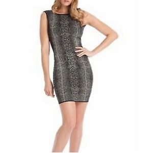 Marciano snakeskin dress